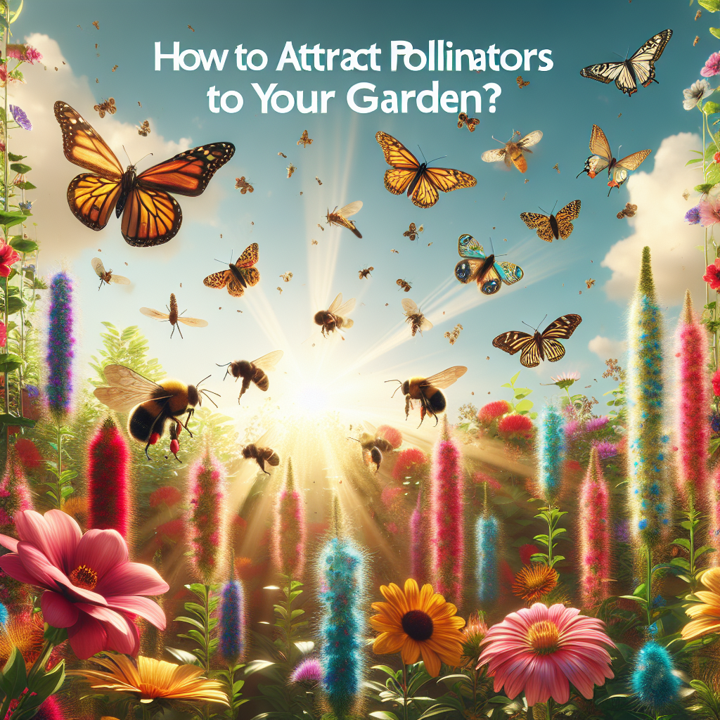 how to attract pollinators to your garden?
