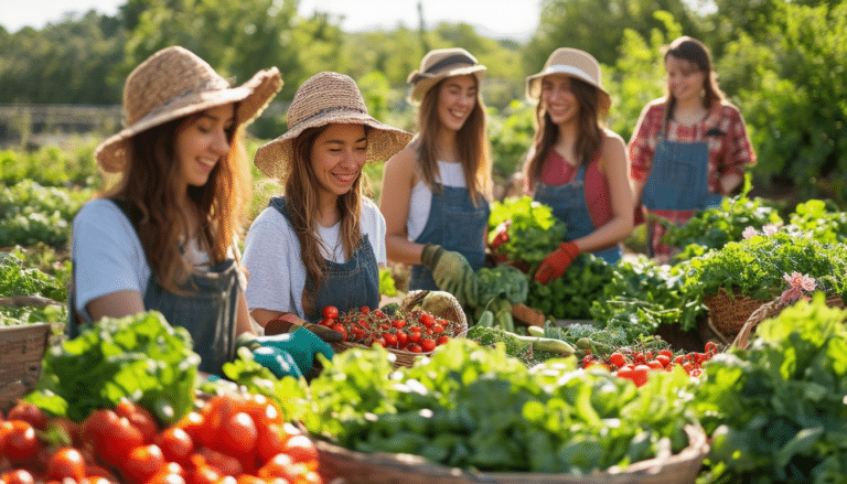 discover how 'garden girlies' are making a difference by cultivating and donating thousands of pounds of fresh produce to support local food banks. join the movement of empowerment and sustainability while fighting food insecurity in our communities.