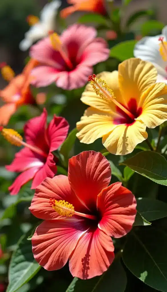 exotic hibiscus