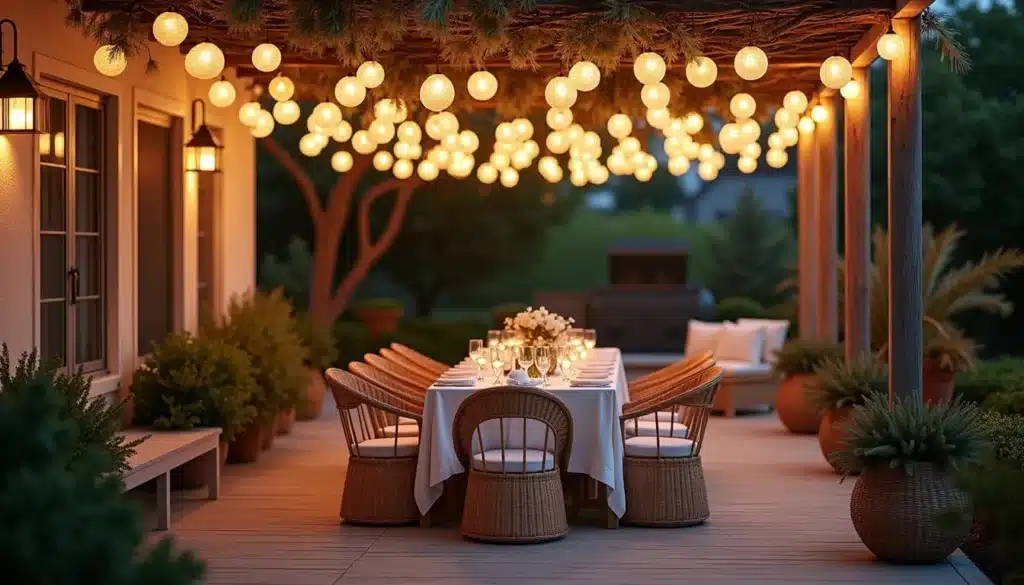 hanging capiz shell lights