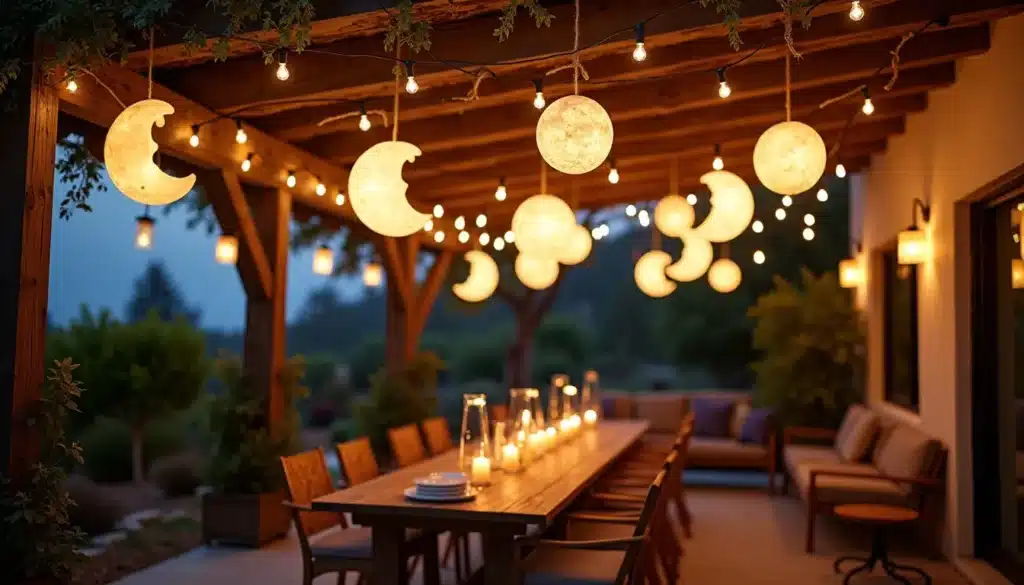 hanging moon lights