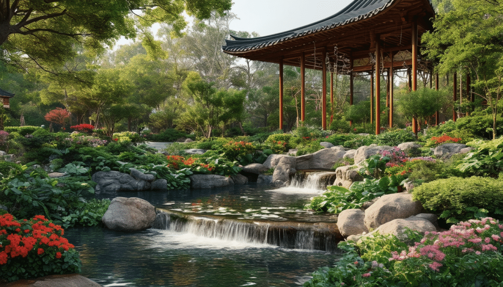 Revamped Chinese and Japanese Gardens Unveil New Attractions: Explore an Edible Garden, a Serene Waterfall, and the Unique ‘Breathing Gallery