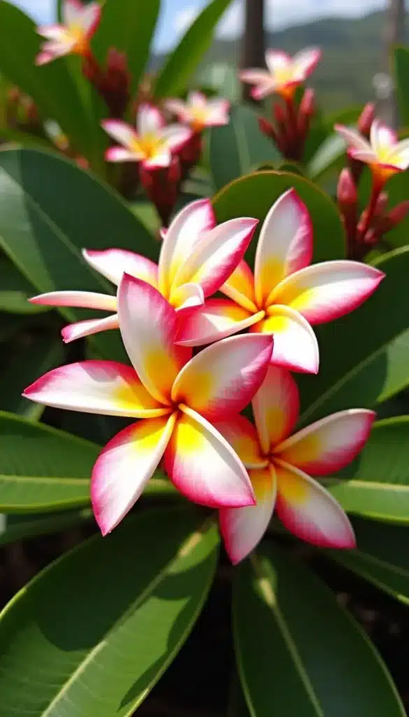 tropical plumeria