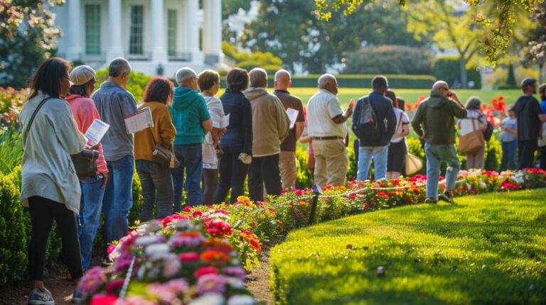A Comprehensive Guide to Securing Your Spot for This Weekend’s White House Garden Tours