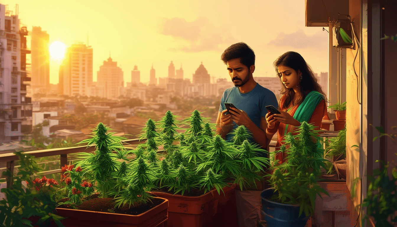a bengaluru couple faces backlash after posting a video of their balcony garden, which surprisingly revealed cannabis plants. discover how netizens reacted to this unexpected find and the implications of sharing such content online.