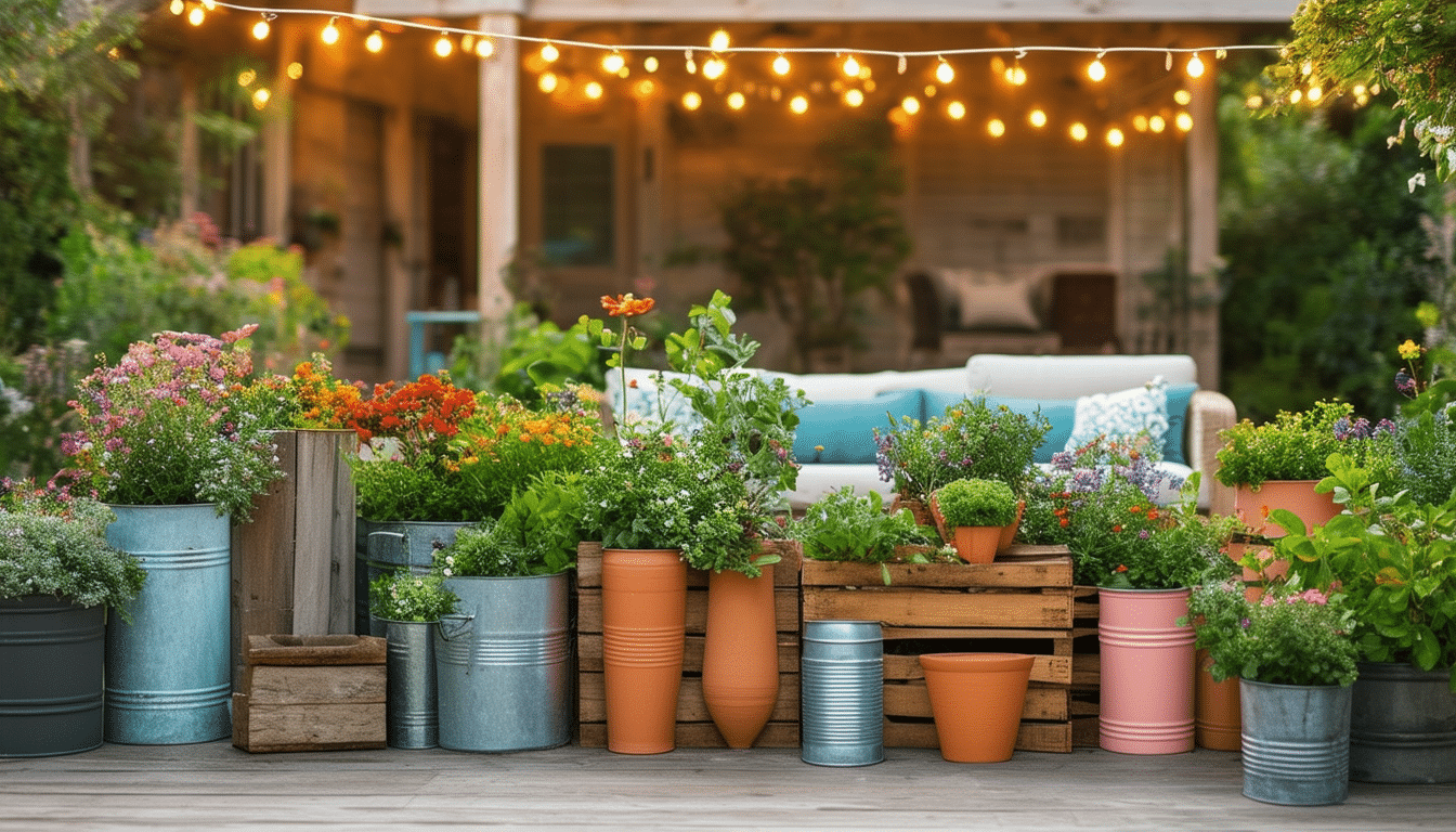 discover innovative and creative container gardening ideas that go beyond traditional terracotta pots. transform your outdoor space with stunning designs and a variety of materials to elevate your garden's aesthetics and functionality.