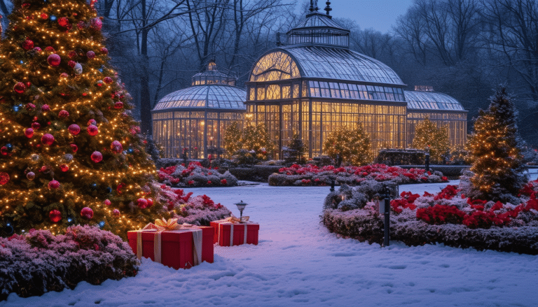 experience the magic of the holiday season with our in-depth exploration of longwood garden's enchanting christmas 2024. join us on a visual journey through stunning displays, festive lights, and breathtaking landscapes that capture the essence of christmas in one of the most beautiful gardens in the world.
