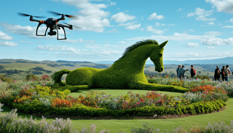 discover the intriguing horse-shaped garden near launceston that has captivated google earth enthusiasts. this mysterious natural formation offers a unique blend of beauty and enigma, enticing viewers to explore its secrets from above.