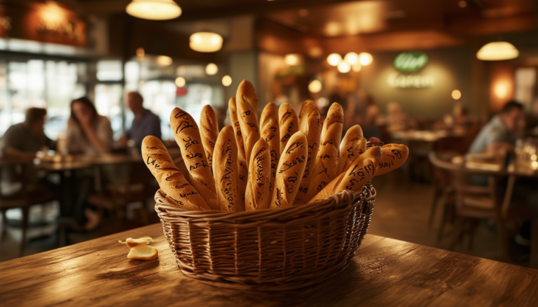 olive garden responds to a diner's unsettling discovery of mysterious 'letters' on their breadsticks, expressing concern and commitment to guest satisfaction. learn more about their reaction and the steps they're taking to address this unusual situation.