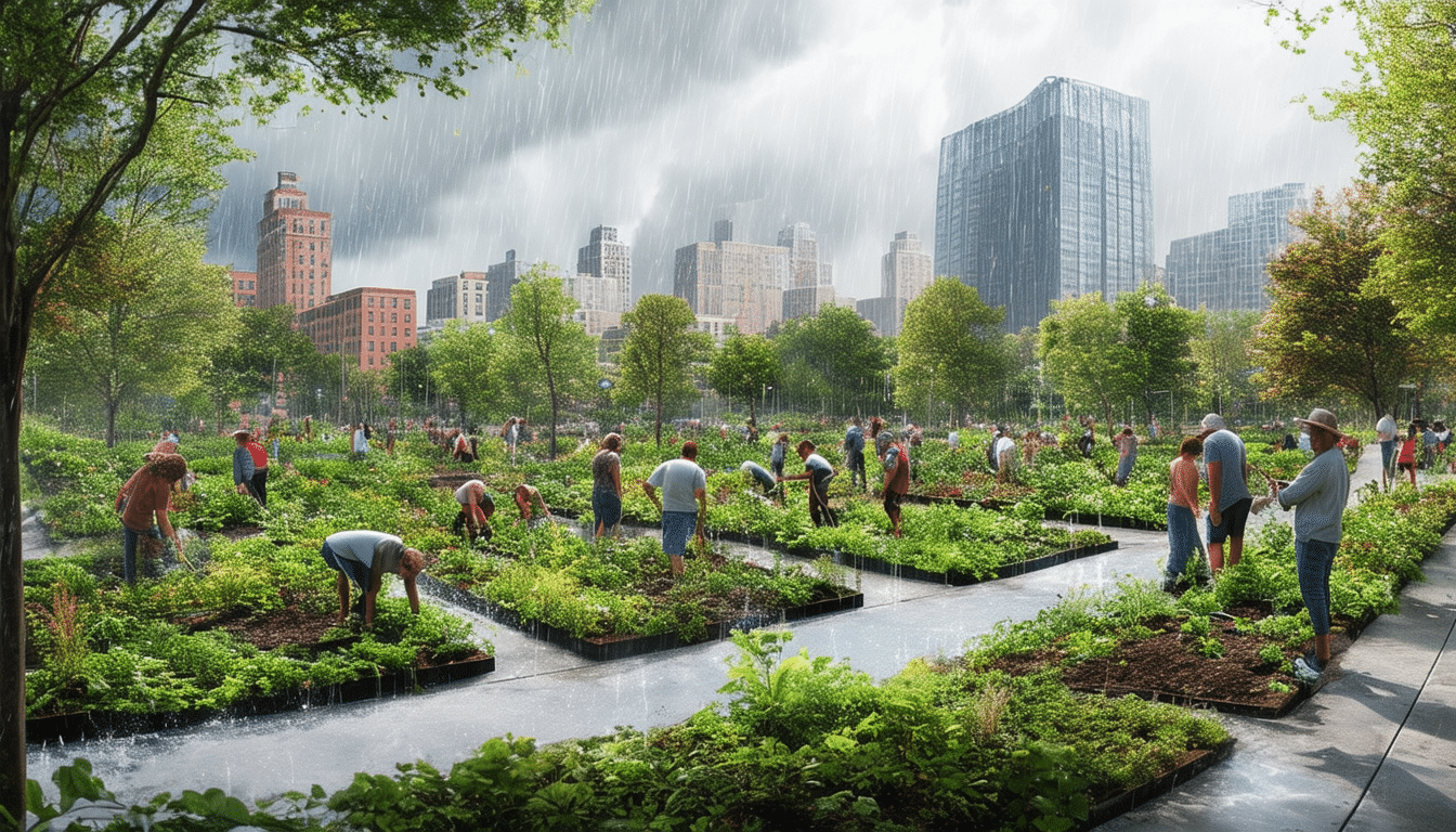 discover innovative solutions for managing rainwater runoff with our guide on transforming urban streets into sustainable gardens. learn how to harness nature's resources to create eco-friendly landscapes that promote biodiversity and enhance urban living.