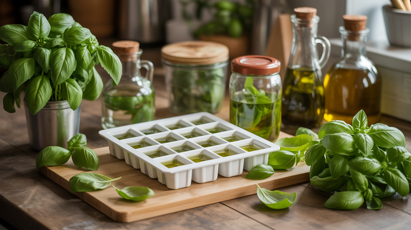 Creative Ways to Preserve Fresh Basil