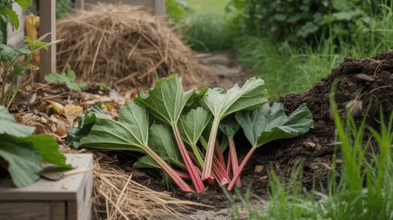 Are Rhubarb Leaves Compostable? Exploring Their Use in Composting
