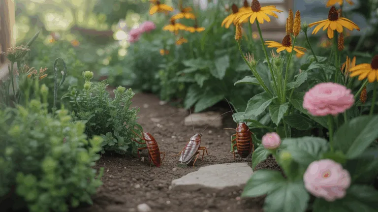 What Drives Garden Cockroaches to Invade Our Homes?