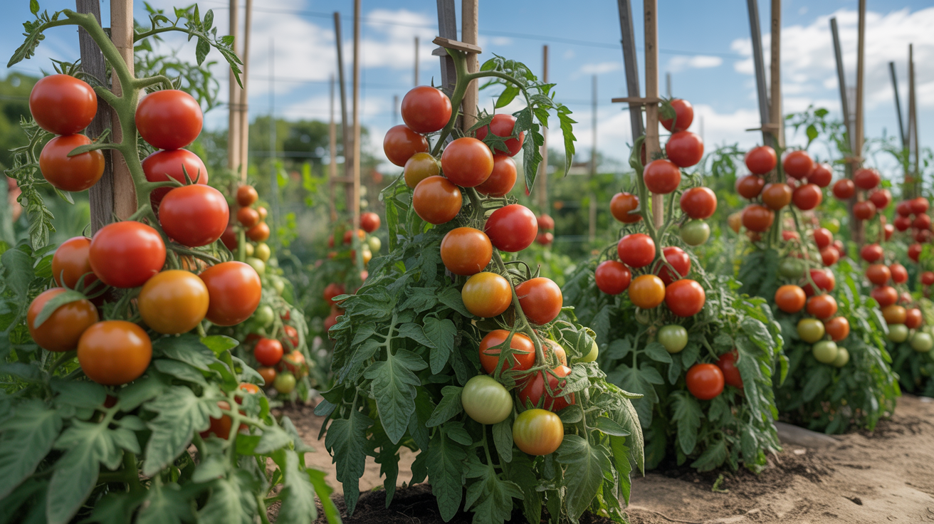A Comprehensive Guide to Tomato Staking: How to Support Your Plants for Maximum Growth