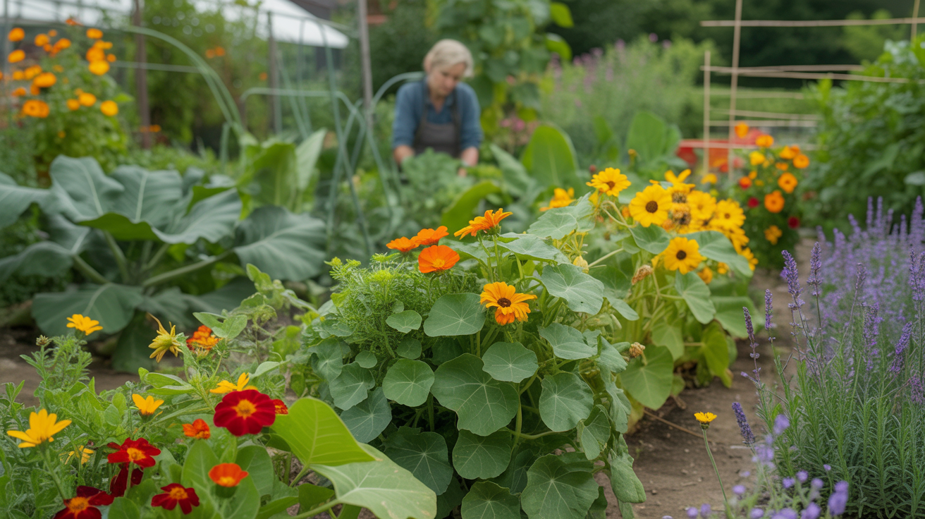 Which Flowers are Best for Safeguarding Your Vegetable Garden?
